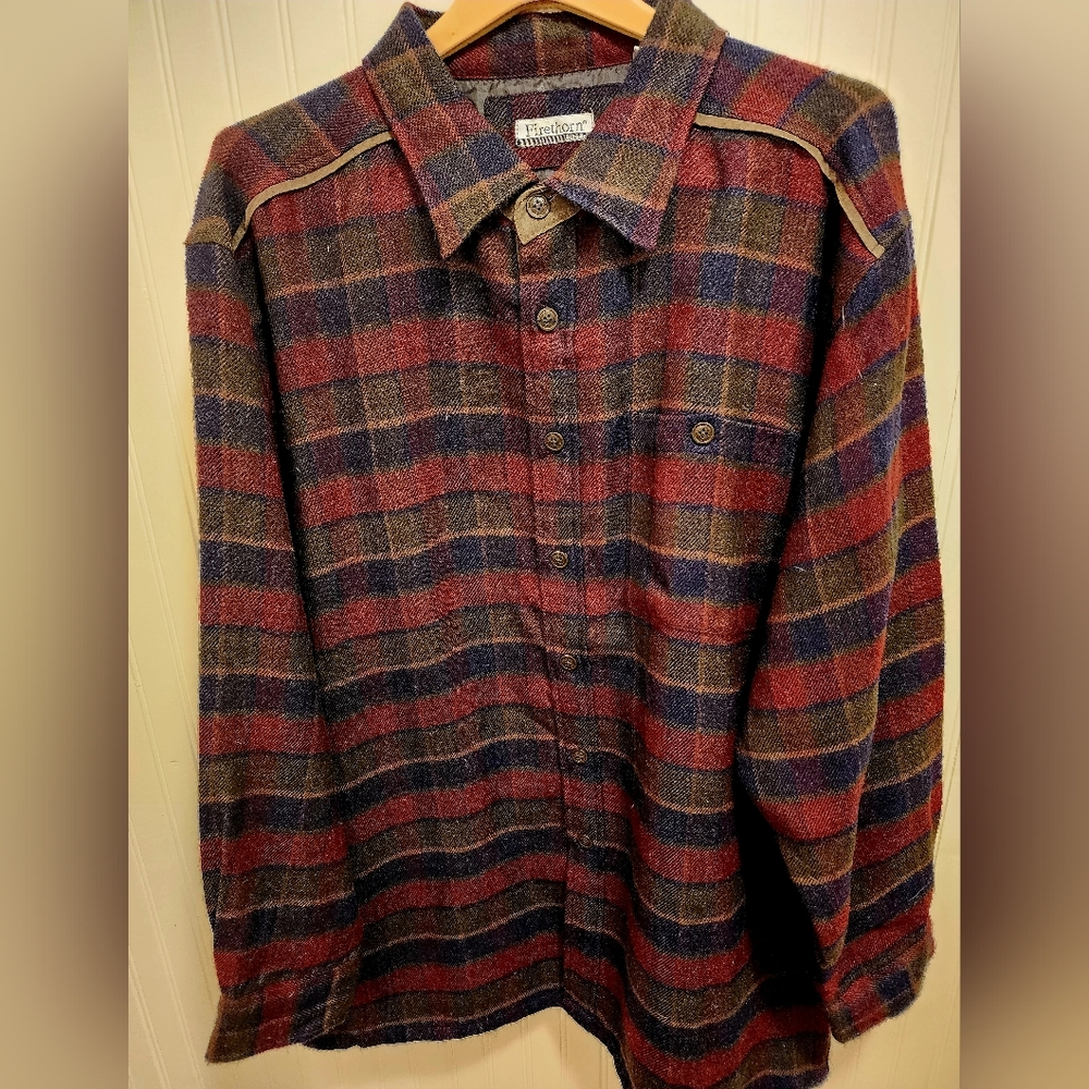 XL Plaid Button up from Port Authority